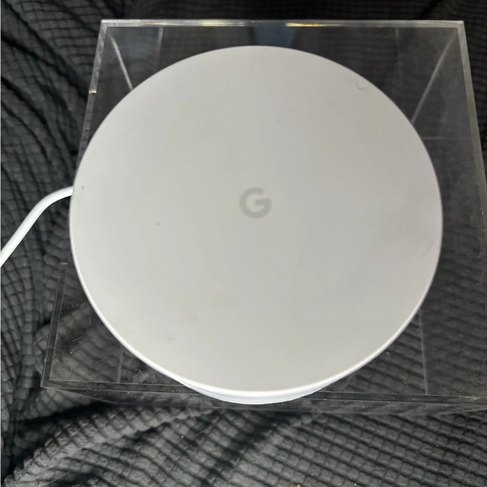 Google White WiFi Router AC-1304 -Powers On